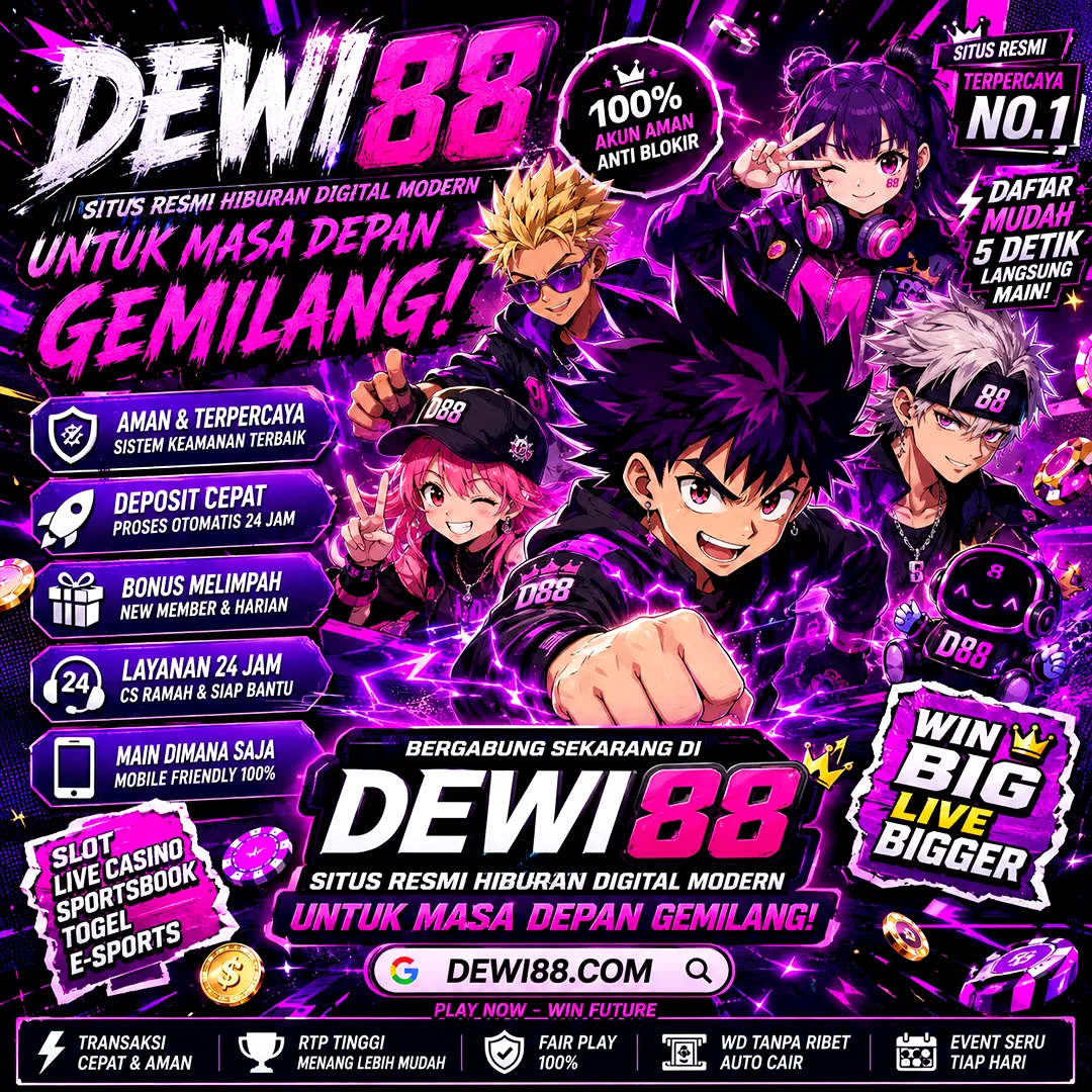 DEWI88 # Situs Resmi Hiburan Digital Modern Slot88 Untuk Masa Depan Gemilang